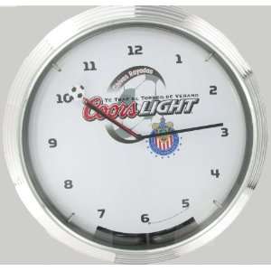  Coors Light 15 Inch Neon Soccer Clock by Kirch