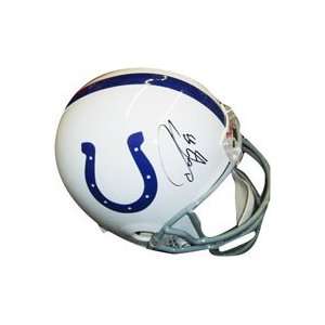 Dwight Freeney Signed Indianapolis Colts Mini Helmet 