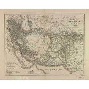  1846 map Iran & Afghanistan
