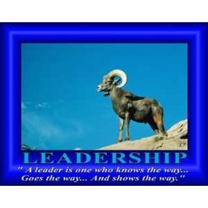  Ram   Leadership, Goats & Sheep Lithograph, 28x22