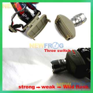 Led Head Lamp Light Torch Zoomable Zoom 5w Focus Cree  