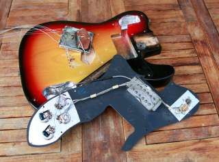 Original Vintage 1974 Fender Telecaster Custom Elecrtic Guitar & Case 
