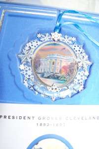 WHHA 2009 Christmas Ornament President Cleveland IOB  