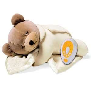  Original Slumber Bear with Silkie Blanket   Beige Toys & Games