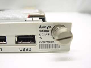Avaya S8300 Server ICC/LSP Card V3 032002000918  