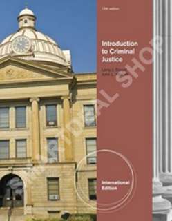 Introduction to Criminal Justice by Larry J. Siegel / 13th 