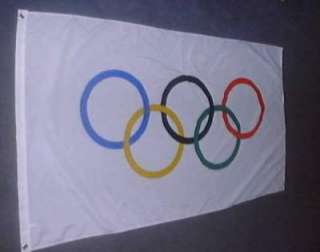 OLYMPIC GAMES USA FLAG 3 x 5 BANNER  