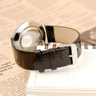 new 3 colors mens ultra thin quartz wristwatch 9140G  