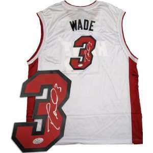  Dwyane Wade Autographed/Signed Replica Jersey Sports 