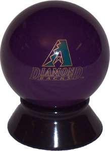 MLB Arizona DIAMONDBACKS Pool Billiard Cue/8 Ball (Old Style, Purple 