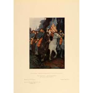   Print Cyrus Brady Cavalry   Original Color Print