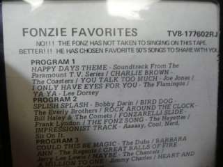 Brand New Sealed 8 track Tape Fonzie Happy Days  