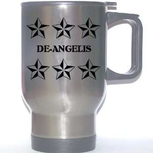 Personal Name Gift   DE ANGELIS Stainless Steel Mug 
