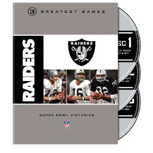   Raiders 3 Greatest Games Super Bowl Victories