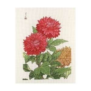  Dahlia   Counted Cross Stitch Kit Arts, Crafts & Sewing