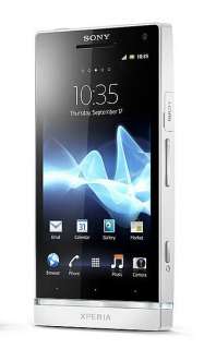 Sony Xperia S LT26i White NXT Series (3G 850MHz AT&T) Unlocked Import