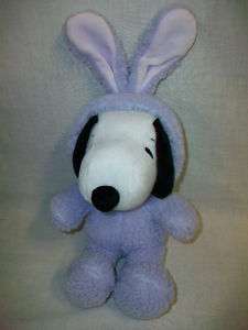 Hallmark Cards Peanuts Snoopy dressed as Easter Bunny  