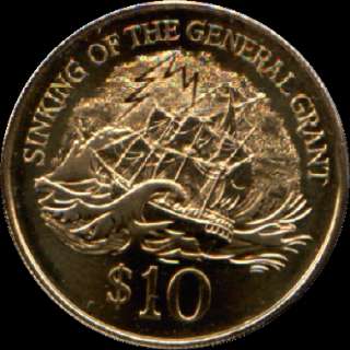 NEW ZEALAND  1996 General Grant $10   Semi Proof  