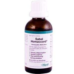  Heel/BHI Homeopathics Sabal Homaccord Health & Personal 