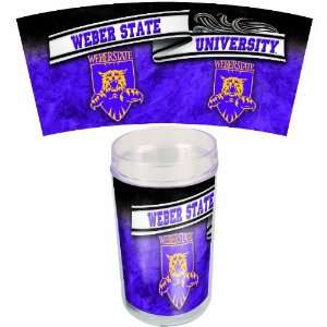  NCAA Weber State Wildcats 16 Ounce 4 Pack Tumblers Sports 