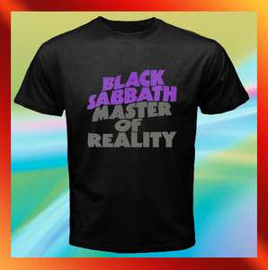 Black Sabbath MASTER OF REALITY Album Vintage Mens T Shirt Sz S M L 