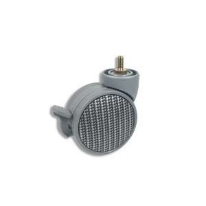 Cool Casters   Grey Caster with Fiber Webbing Finish   Item #400 75 GY 
