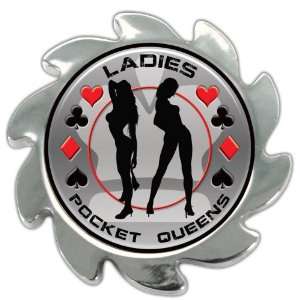 Shadow SpinnersT Pocket Queens   Ladies   Spinner Card Cover   Casino 