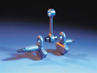 Forged three piece crankshaft for maximum durability for the toughest 