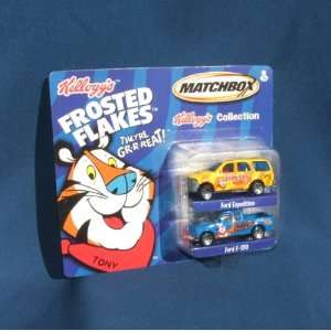  Kelloggs Frosted Flakes Diecast cars   2 car set 