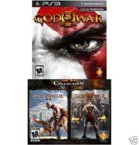 PS3 Ultimate God of WAR 1 2 3 Collection GOW Bundle NEW  