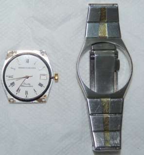 Girard Perregaux 9093 Quartz Chronometer watch movement GS bracelet 