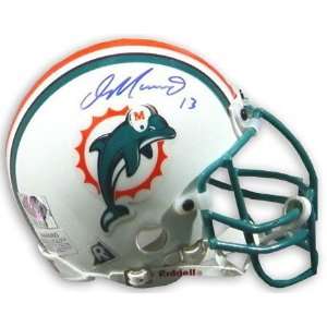  Dan Marino Miami Dolphins Autographed Mini Helmet (New 