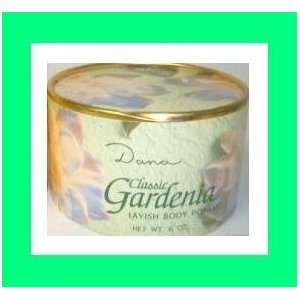 Classic Gardenia Perfumed Dusting Powder By Dana 6.0 Oz / 168g (Extra 