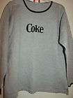 Coca Cola / Coke gray sweatshirt, Large, EUC