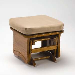  Brooks Furniture Glider Ottoman  Light Oak/ Camel Baby