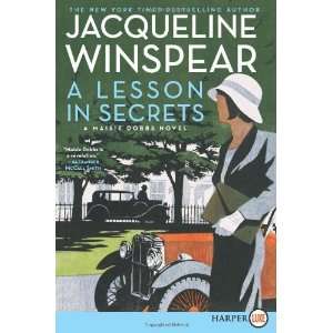  A Lesson in Secrets LP A Maisie Dobbs Novel [Paperback 