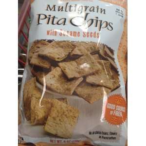 Trader Joes Multigrain Pita Chips with Grocery & Gourmet Food