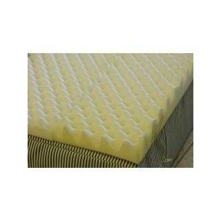 Foam Eggcrate Mattress Overlay   Size Queen   56 x 72 x 2