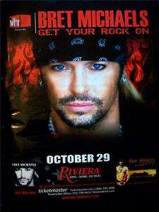 Bret Michaels @ Riviera Casino Las Vegas Ad  