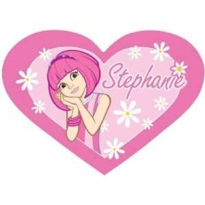  Lazytown Stephanie Heart Shaped Rug