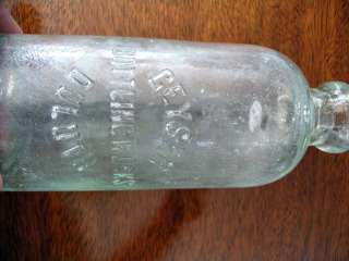 Geyser Bottling Works Duluth Hutch Hutchinson Bottle  