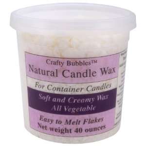  Natural Candle Wax 40 Oz. Tub Electronics