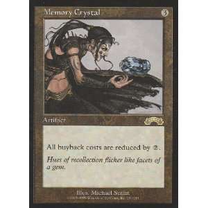  Memory Crystal (Magic the Gathering  Exodus #134 Rare) Toys & Games