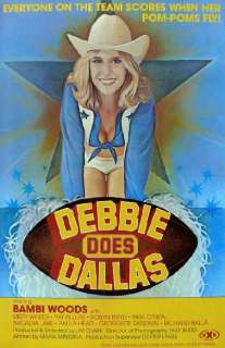 DEBBIE DOES DALLAS MOVIE POSTER REPRINT  