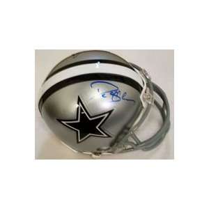  Deion Sanders Dallas Cowboys Autographed Mini Helmet 