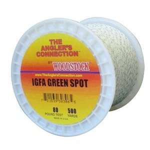  IGFA Braided Dacron Green Spot 130# 500 Yards Sports 
