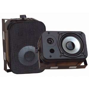   25 Black 400 watt Indoor/outdoor Waterproof Speakers Electronics