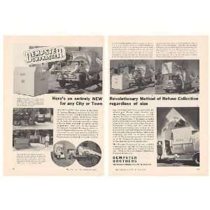  1955 Dempster Dumpmaster Refuse Collection System 2 Page 