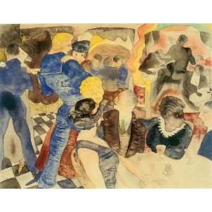     Charles Demuth   32 x 24 inches   The Cabaret