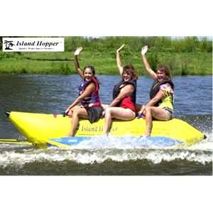  Island Hopper Banana Water Sled   3 person Sports 